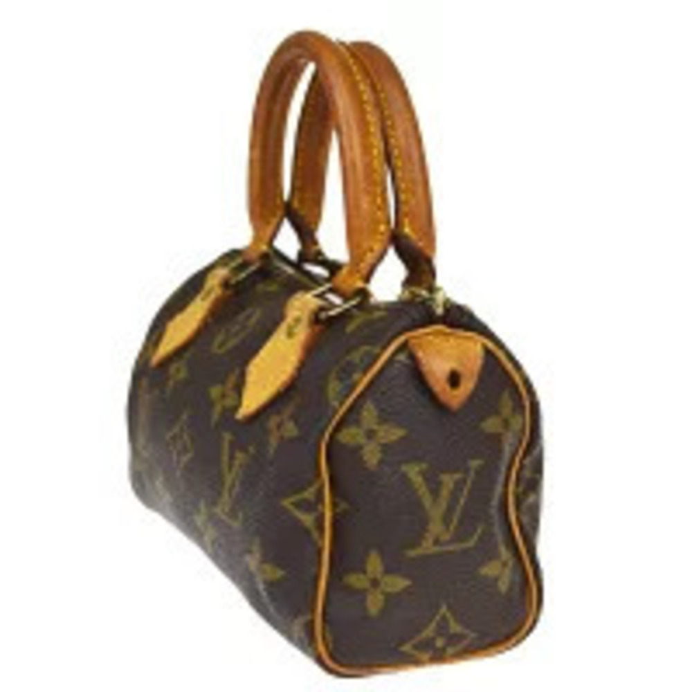 Louis Vuitton Monogram Speedy Brown Handbag Brown